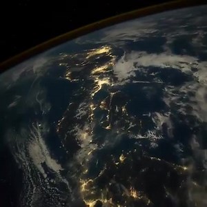 24K views · 2K reactions | Japan at night seen from the International...