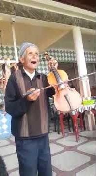 violine player 90 years age is just a number knowledge talent patience confidence will play