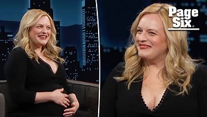 Elisabeth Moss confirms she’s pregnant with first child after speculation