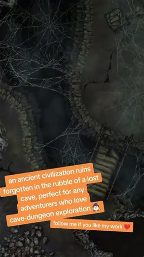 Ancient Temple Ruins Preview #shorts #dnd5e #battlemaps