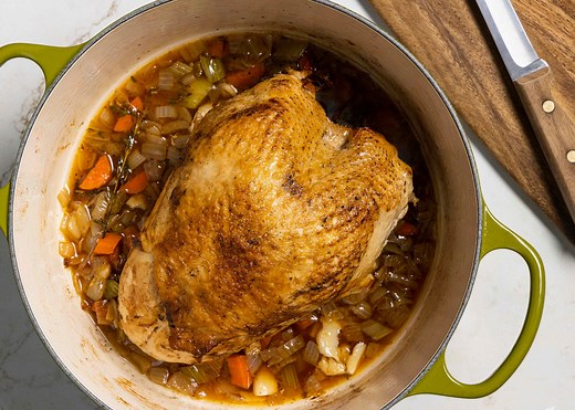 Turkey Breast en Cocotte with Pan Gravy | America's Test Kitchen