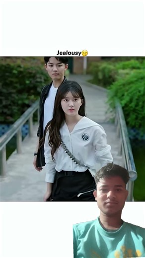Korean girl romantic seen. #greenscreen #comedy