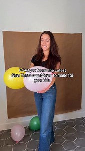 New Years Countdown 🎊🎊 Close out 2025 with so much fun!!! Make a balloon clock to bring in the New Year! On NYE starting at 1 pm until midnight pop a balloon every hour. Add confetti to each balloon or a slip of paper with a different activity to do every hour. (Make NYE party hats, coloring sheets, blow party blowers, drink sparkling grape juice, make NYE pizza, etc🥳 #newyears #funmom #craftymoms #reels #funforkids | isabel.wherry