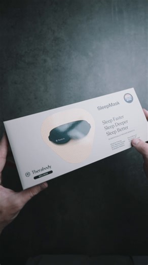 Block out the world and drift into a peaceful sleep with the Therabody Sleep Mask: https://bby.me/cxmeg5. 😴 | Best Buy