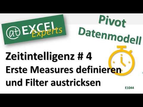 Excel - Pivot - Erste DAX-Funktionen - SUM, CALCULATE, DIVIDE und ALL - Teil 4