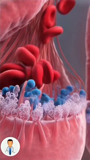 How oxygen travels through your body #shorts