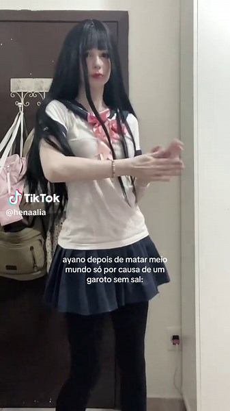 Cosplay de Ayano Aishi no Yandere Simulator
