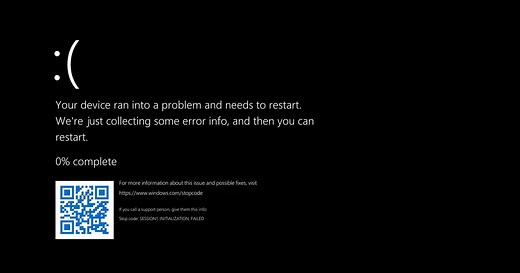 曾主宰人類 30 年恐懼的微軟藍白當機畫面，Windows11 幫它穿新衣繼續陪伴大家 - INSIDE