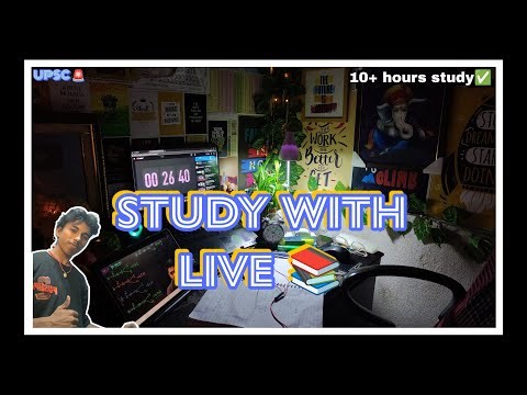 Study with ME Live📚 || POMODORO 60/10🍎✨ (silent study-No music)🪵|BOARDS|UPSC|SSC|NEET| #livestudy