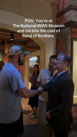 Band of Brothers Cast at The National WWII Museum #bandofbrothers #history #wwii