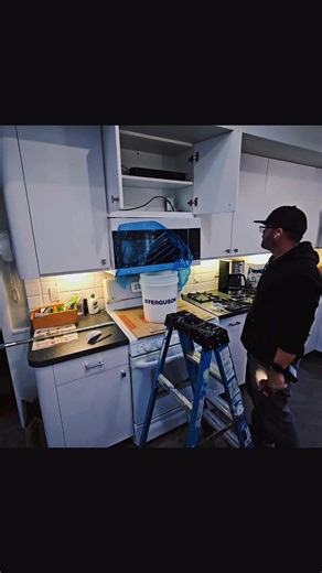 Customer ordered a new microwave, but the first one came in damaged...