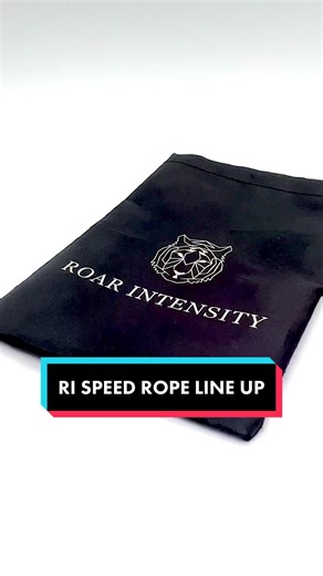 Here is our current RI speed rope line up! Be ready for more to come! #RoarIntensity #WeBuildWeGrowWeRoar #skipping #skippingrope #skip #fitness #jumprope #jump #Australia #cardio #hiit #gym #workout #intensity #rope #training #launch #apparel #fitnessgear #brand #exercise #products #doubleunders #jumpropecommunity #fyp #foryou #foryoupage