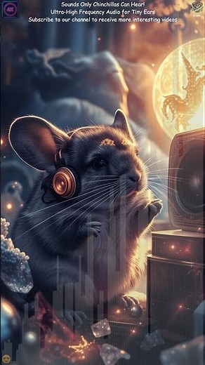 🔊 Sounds Only Chinchillas Can Hear! | Ultra-High Frequency Audio for Tiny Ears 🐭🎧