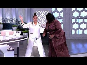 Loni and Adrienne Demonstrate Proper TSA Patdown Procedure!