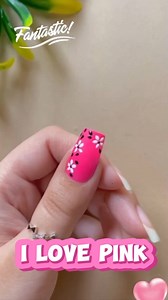 Pink nails with white flowers😍 #nail #nailtutorial #ideas #beauty #homeofbeauty #beautiful #cute #reels #reelsfb #fbreels #fyp #trends #viralnow #salon #nailart #artist #nailtech #naildesigns #nailpolish #floraldesign #pinknails #pinkpinkpink #fyp #beauty #homeofbeauty | Home of Beauty