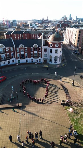 This drone footage captures the incredible moment our students at LIPA School stood together to form a giant heart. It’s a powerful message to the LIPA MAT Trustees, the DfE, and Liverpool City Council: our school is a community, not just a deficit they’d rather wash their hands of. While the unTRUSTEES work behind closed doors on a “mutual closure,” these children are standing in the open, fighting for their creative education and their futures. With over 4,000 signatures on our petition, the c