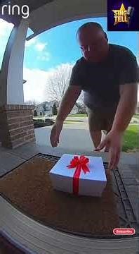 Ring Camera Winter & Holiday Prank Compilation ❄️💥 (Family-Safe)