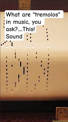 🎹 Tremolos are rapid repetitions of a note or alternation between notes, creating a trembling sound