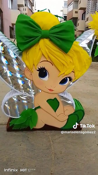 Ideas de Piñatas Personalizadas de Tinkerbell
