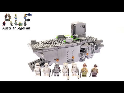 Lego Star Wars 75103 First Order Transporter - Lego Speed Build Review