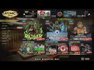 Fallout 76 - Atomic Shop Items - 20 Oct 2020 - Black Cat Bundle
