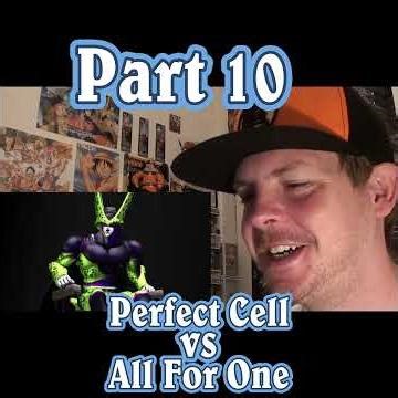 Perfect Cell VS All For One (Part 10) #reaction #anime #comedy