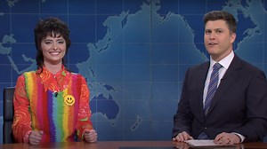 'SNL' newcomer Sarah Sherman effortlessly takes down Colin Jost on 'Weekend Update'
