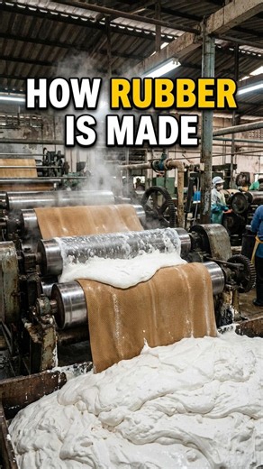 How Is Rubber Made from Latex?