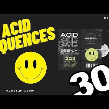 (FREE PACK) Acid Sample Pack - Deeply Burning Acid Sequences - Hypefunk Audio