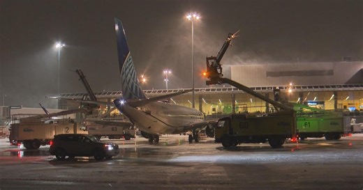 A look behind the scenes at Boston's Logan Airport during a storm
