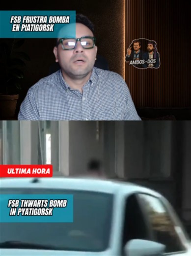 FSB FRUSTRA BOMBA EN PIATIGORSK Rusia FSB evita ataque fiscalía Piatigorsk 3 agosto 2026 🔴 El FSB ruso detuvo a un individuo que planeaba un ataque contra una fiscalía en el sur de Rusia. Actuaba bajo órdenes de Siria y enfrenta 20 años de prisión. La inteligencia rusa golpea antes de que explote. #FSB #Rusia #Piatigorsk #Seguridad #Geopolitica FSB THWARTS BOMB IN PYATIGORSK Russia FSB prevents attack prosecutor's office Pyatigorsk August 3 2026 🔴 The Russian FSB detained an individual plannin