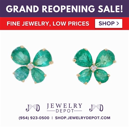 Indulge in luxury fine jewelry at unprecedented wholesale prices. Discover exquisite natural diamond rings, 24K gold necklaces, pendants & earrings. Elevate your style with our curated estate and men's collections. Shop now: shop.jewelrydepot.com #Luxury #FineJewelry #DiamondRing #GoldJewelry | Jewelry Depot, Inc.