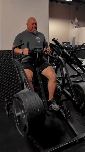Nick Best Builds a Strong Back with Heavy Rows #nickbest #strongman