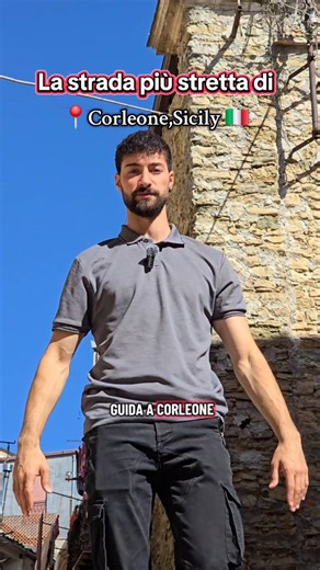 La strada più stretta di Corleone... #discovercorleone #corleone #corleonetour #sicily #visitsicily #authenticsicily #whattodoincorleone | Discover Corleone