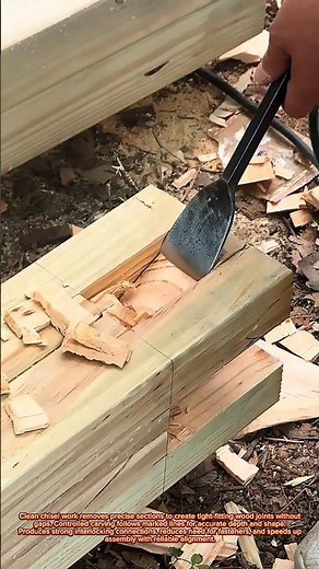 Perfect Wood Notch Technique That Locks Joints Instantly