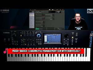 Loading file management for Yamaha MODX+, MODX & Montage
