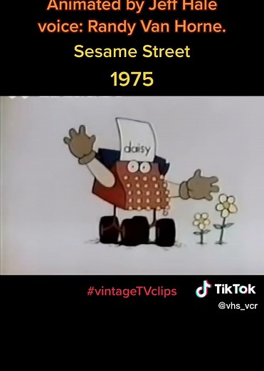 An animated typewriter with eyes, arms, and mobile wheels appeared on Sesame Street beginning in Season 6. The Typewriter would demonstrate letters by typing out the letter, and a word beginning with it, on himself. He often fumbled, which frustrated him. The Typewriter's most notable dialogue, apart from announcing the letter and the word, was his trademark