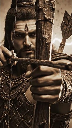 Deep Baritone Shri Rama Chant 🕉️ Ram Raksha Stotra | Vedic Raga #Shorts