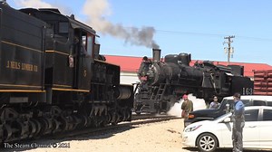 88K views · 4.8K reactions | Frisco 1630 and J. Neils Lumbers Company Shay #5 were fired up for service at the Illinois Railroad Museum. Enjoy the locomotive servicing, coaling, and switching here on The Steam Channel. We misspoke in our narration, 1630 is a 2-10-0 not a 2-10-2** | The Steam Channel | Facebook