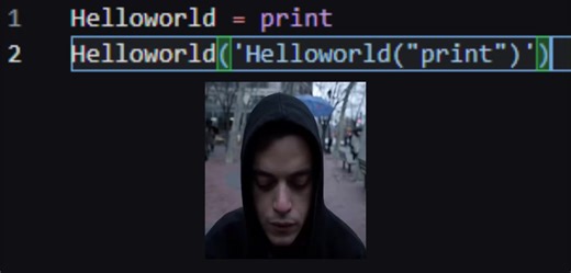 HelloWorld print #fyp #fsociety #mrrobot #viral #goviral
