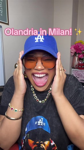 Olandria's Exciting Arrival in Milan for Fashion Week!