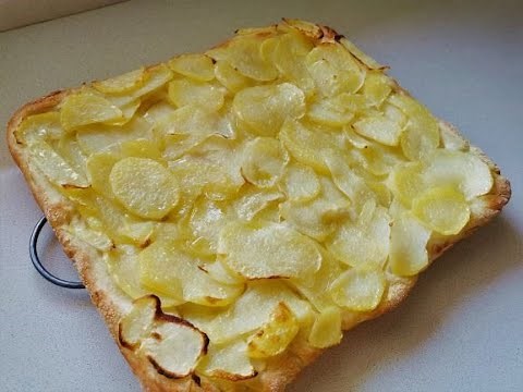 Pizza in teglia romana con Patate