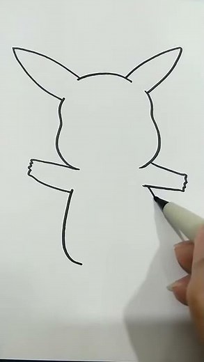 How to Draw Pikachu (Pokémon) Very easy