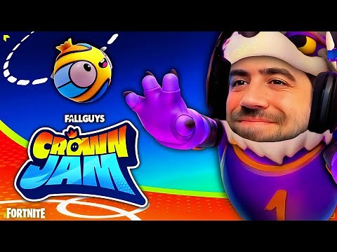 🏀 REGRESAMOS A FALL GUYS EN EL BIG 2026 pero ahora dentro de FORTNITE 👀 || Crown Jam 🏀