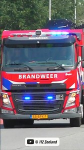 HV 13-5171 Brandweer Amstelveen met spoed naar tragisch incident persoon te water #shorts #brandweer