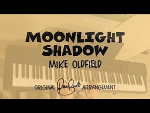 Moonlight Shadow - Piano Cover with Lyrics and Full Solo