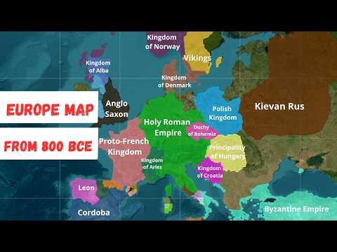 How 3,000 Years of History Shaped the Map of Europe #History #Map