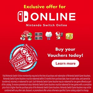 1K reactions · 126 shares | Save up to $30 when you purchase 2 digital games with Nintendo Switch Game Vouchers! Nintendo Switch Online members can buy a pair of Nintendo Switch Game Vouchers and redeem each one for a digital game in the voucher catalog to score savings. | Nintendo Switch | Facebook