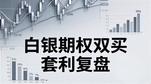 白银期权双买套利复盘