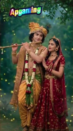 @Apgamingfree #Radhekrishna Ki Jyoti Alaukik Tino Loko Me Chhaye Rahi Hai #viralshorts #viralreels
